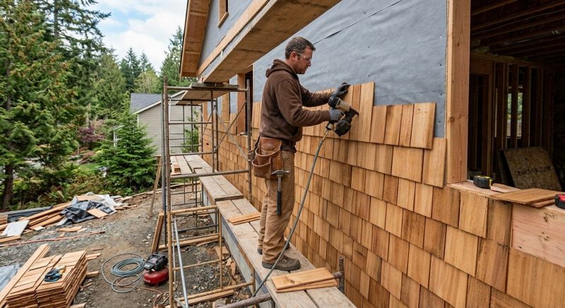 Cedar Siding Installation in Norwalk, CT