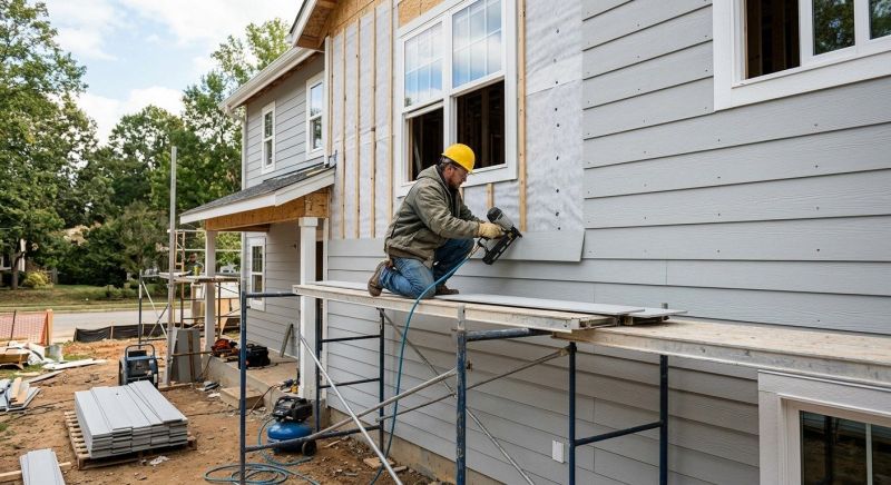 Cement Siding Installation in Boston, MA