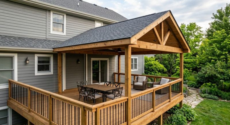 Deck Roof Construction in Manchester, NH