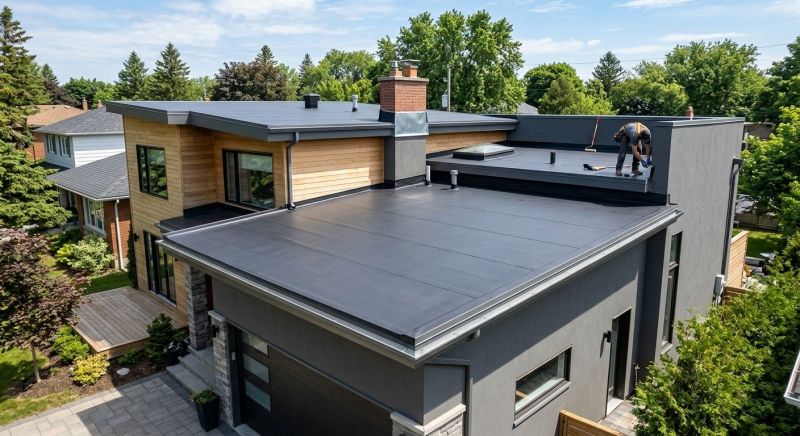 EPDM Roof Installation in Alexandria, VA
