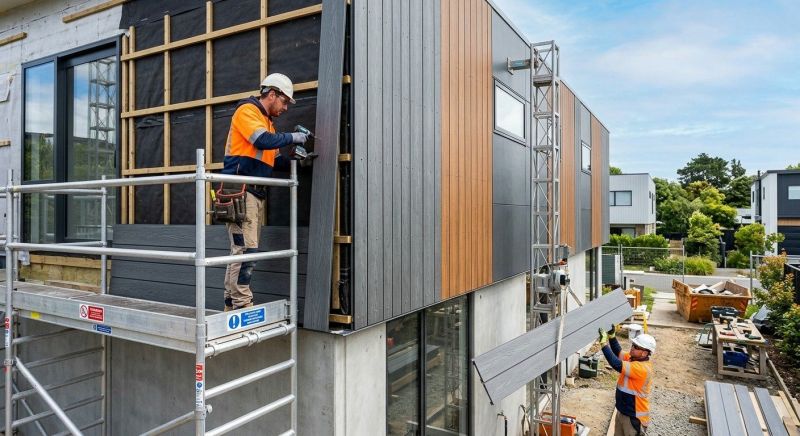Facade Cladding Installation in Boston, MA