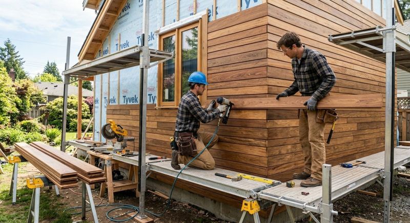 Hardwood Siding Installation in Norwalk, CT