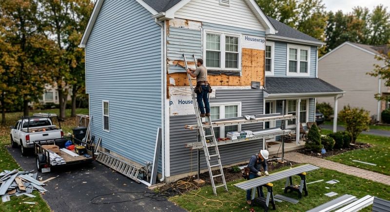 House Siding Replacement in West Hartford, CT