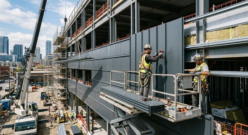 Metal Cladding Installation in Fairfield County, CT