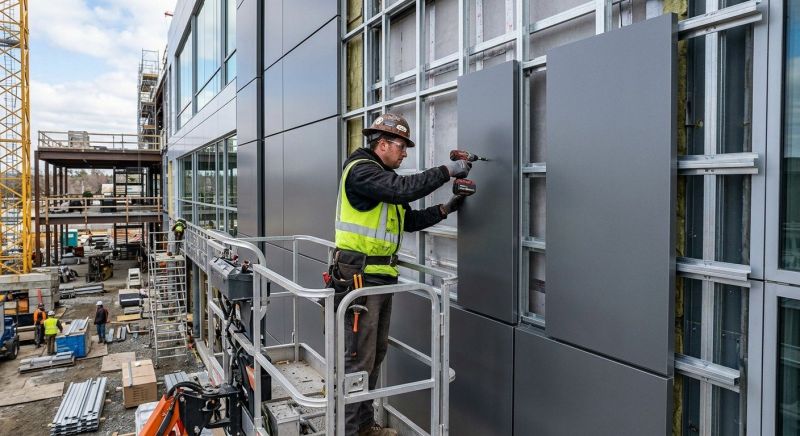 Metal Paneling Installation in Fairfield County, CT