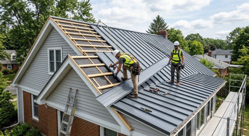 Metal Roof Installation in Alexandria, VA
