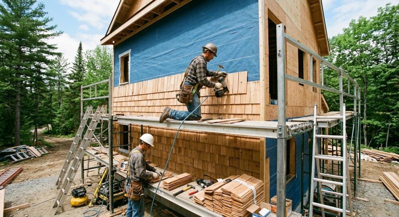 Shingle Siding Installation in Boston, MA