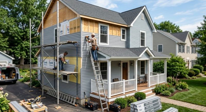 Synthetic Siding Installation in West Hartford, CT