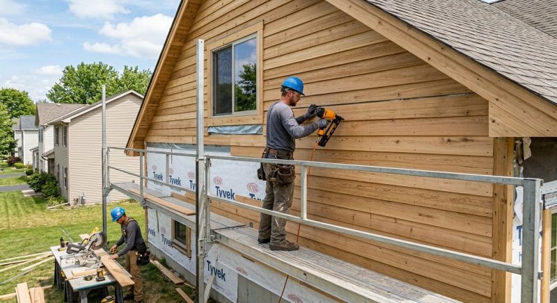 Wood Siding Installation in Boston, MA