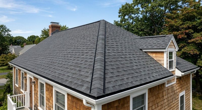 A Frame Roof Installation in Worcester, MA