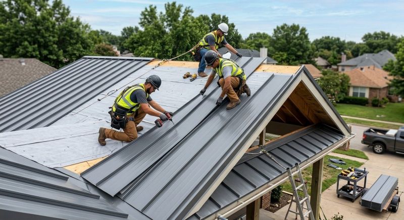 Aluminum Roof Construction in Alexandria, VA