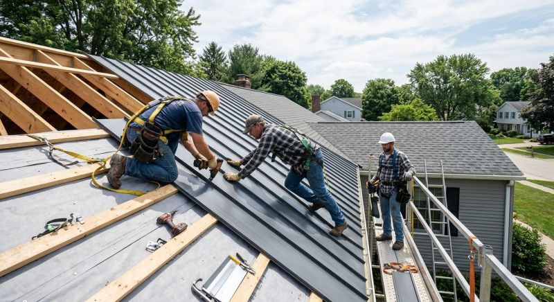 Aluminum Roof Construction in Fredericksburg, VA