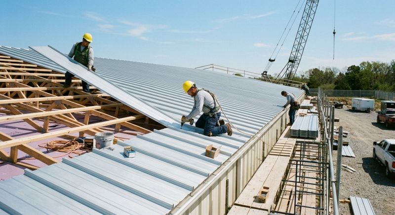 Aluminum Roof Installation in Naperville, IL