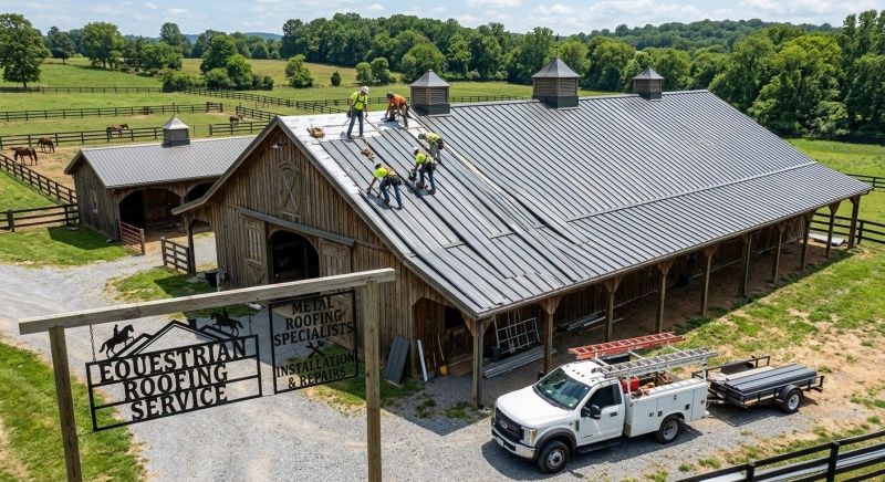 Barn Roof Installation in Alexandria, VA