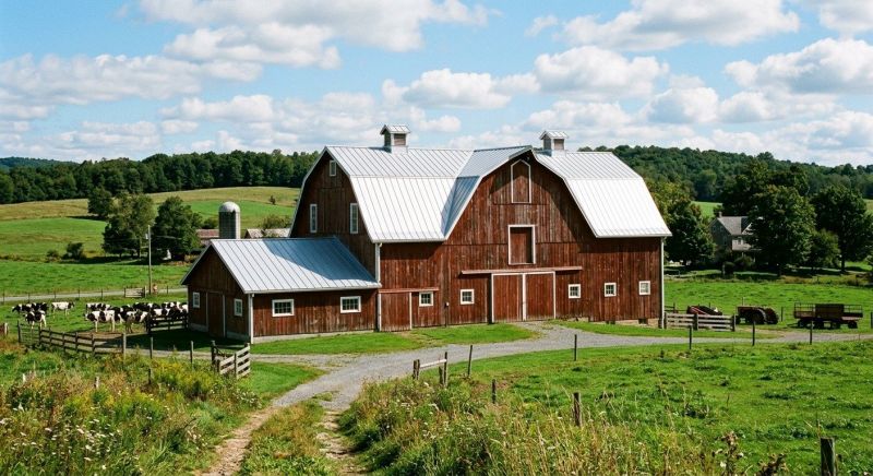 Barn Roof Replacement in Fredericksburg, VA