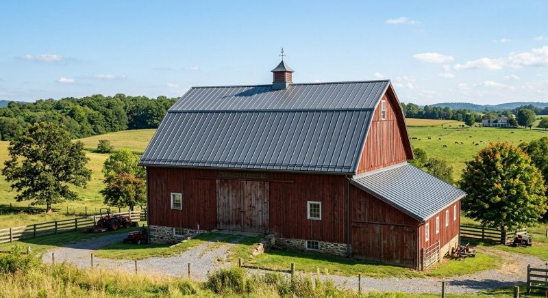 Barn Roof Replacement in Alexandria, VA
