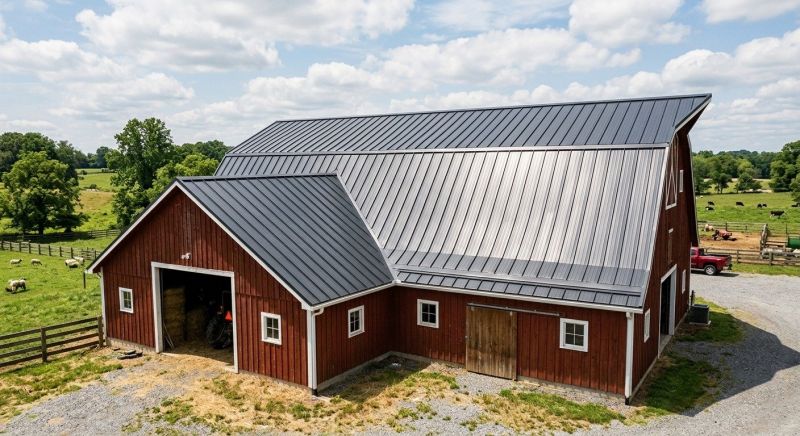 Barn Roof Replacement in Alexandria, VA