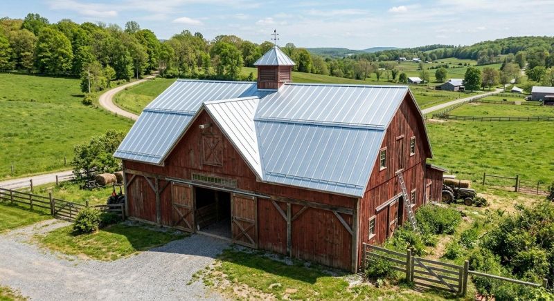 Barn Roof Replacement in Alexandria, VA