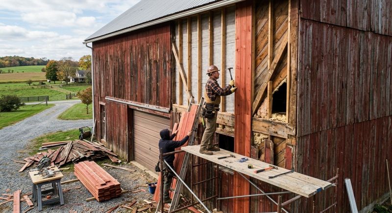 Barn Siding Replacement in Norwalk, CT