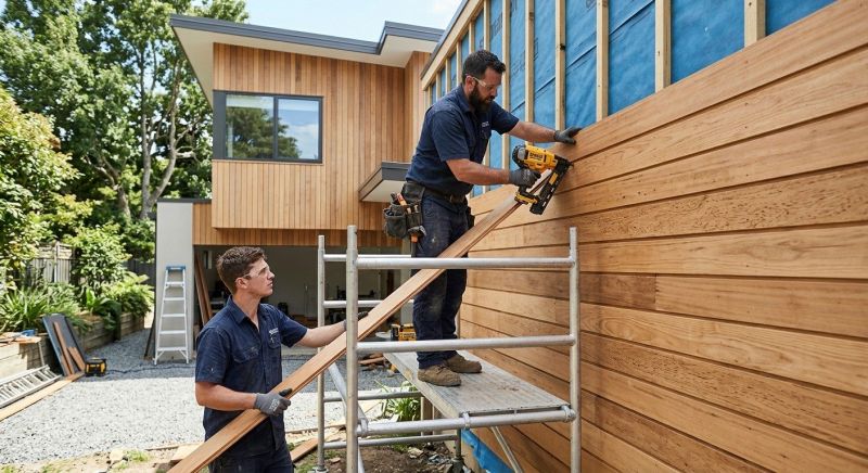 Cedar Cladding Installation in Boston, MA