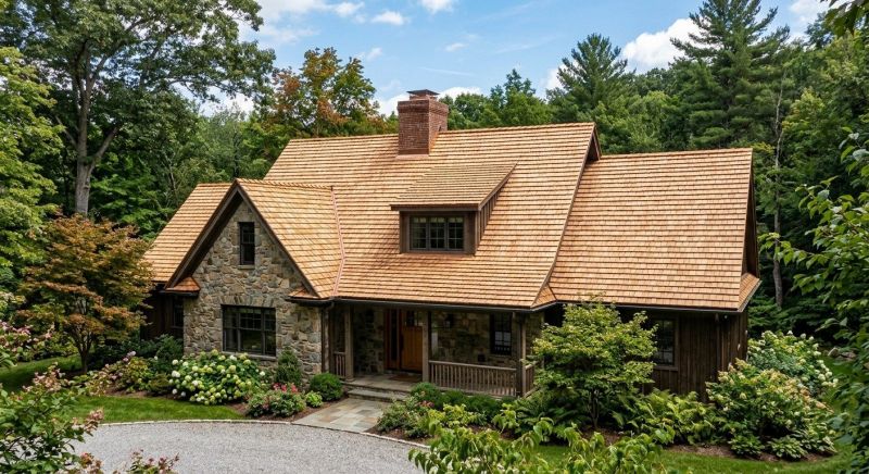Cedar Roof Construction in Fredericksburg, VA
