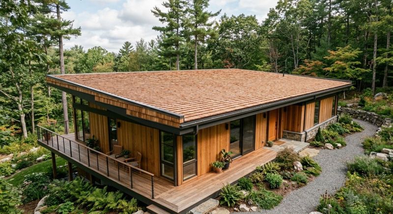 Cedar Roof Construction in Fredericksburg, VA