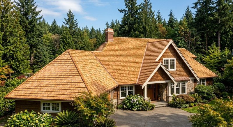 Cedar Roof Construction in Alexandria, VA