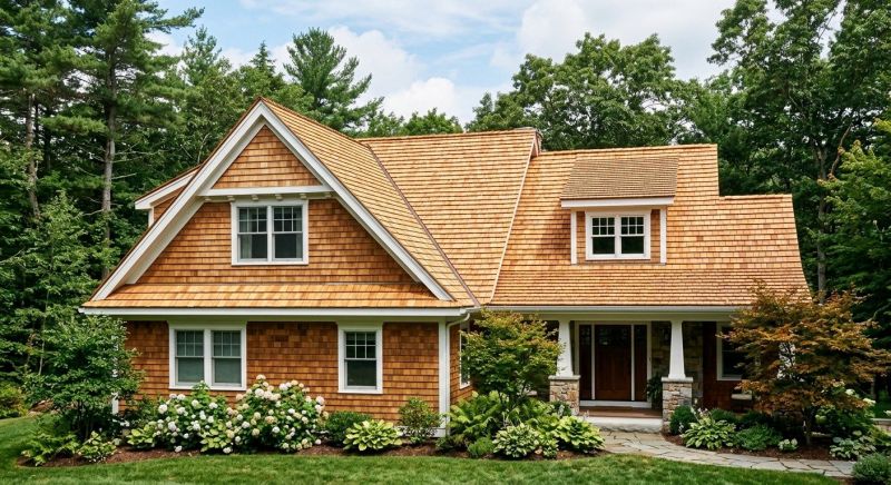 Cedar Shake Roof Construction in Alexandria, VA