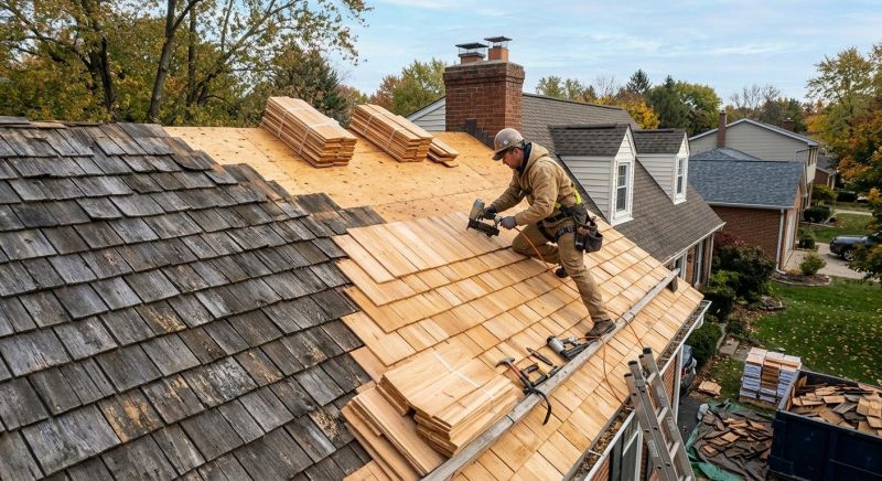 Cedar Shingles Replacement in Alexandria, VA