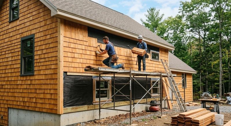Cedar Siding Installation in Fairfield County, CT