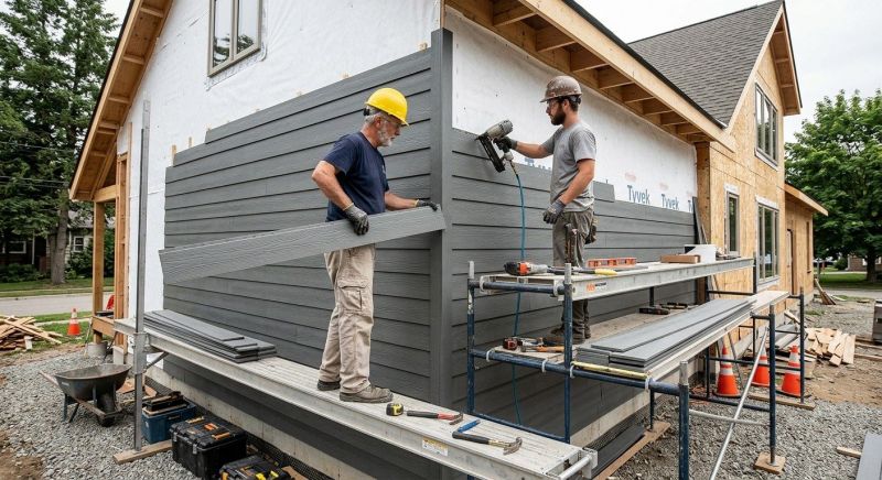 Cement Siding Installation in Boston, MA