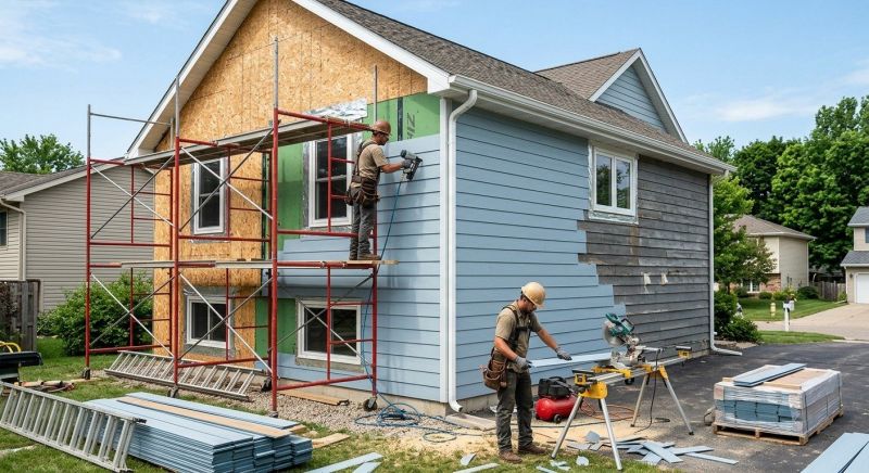 Cement Siding Replacement in Boston, MA