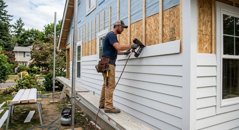 Clapboard Siding Installation in Boston, MA