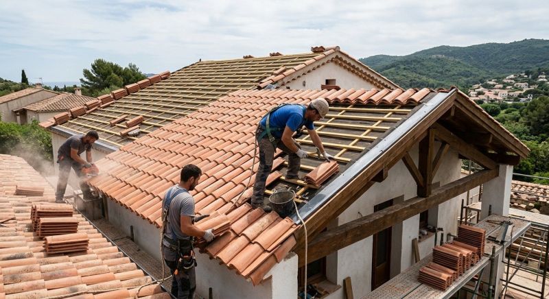 Clay Roof Installation in Alexandria, VA