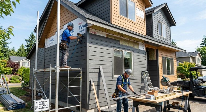 Composite Siding Installation in Fairfield County, CT