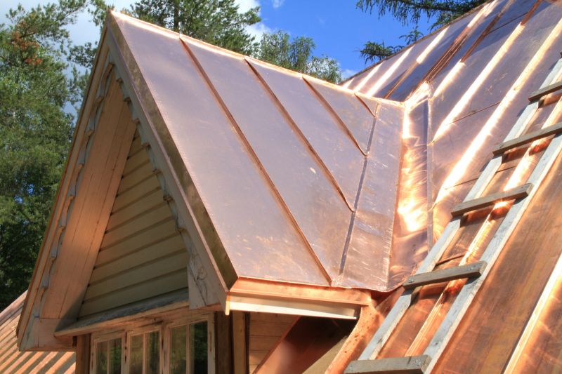 Copper Roof Installation in Fredericksburg, VA