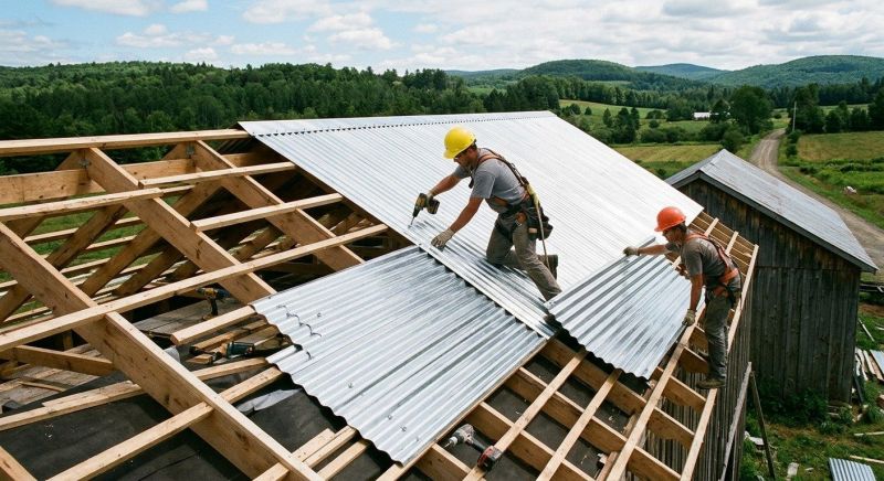Copper Roof Installation in Fredericksburg, VA