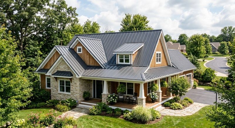 Copper Roof Replacement in Fredericksburg, VA