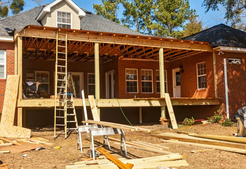 Deck Roof Construction in Boston, MA