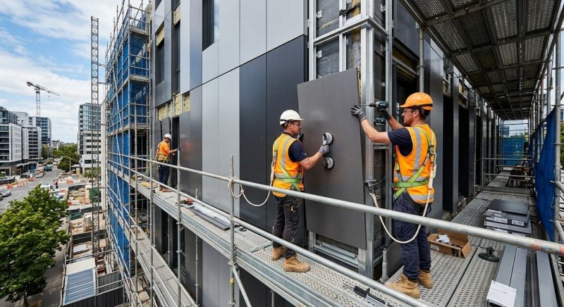 Facade Cladding Installation in Norwalk, CT