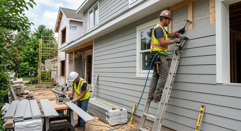 Fiber Siding Installation in Boston, MA