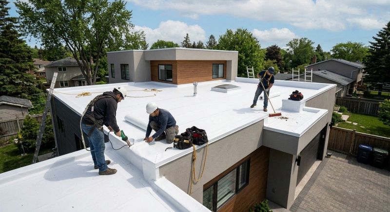 Flat Roof Installation in Alexandria, VA