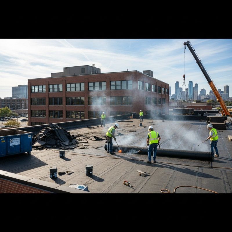 Flat Roof Replacement in Alexandria, VA