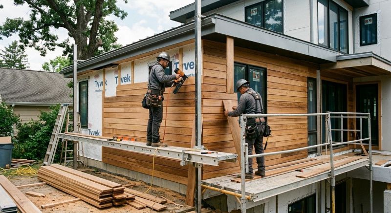 Hardwood Siding Installation in Fairfield County, CT