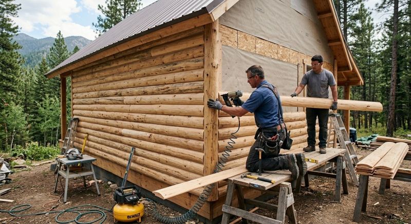 Log Siding Installation in Fairfield County, CT