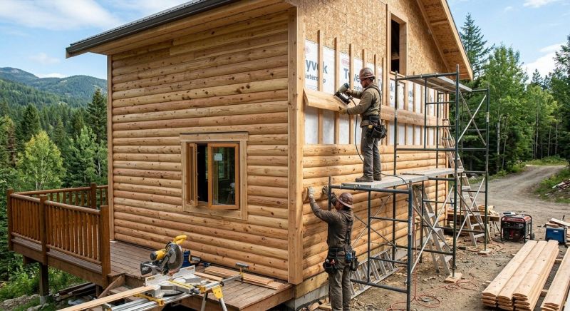 Log Siding Installation in Fairfield County, CT