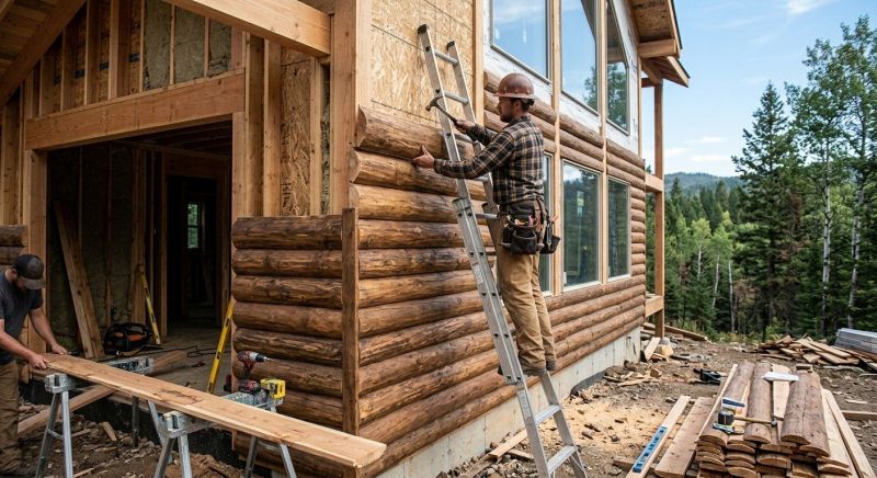 Log Siding Replacement in Fairfield County, CT