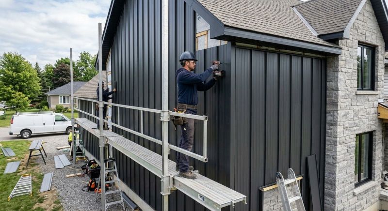 Metal Barn Siding Installation in Stamford, CT