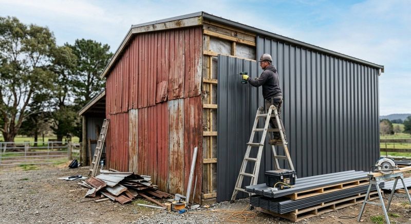 Metal Barn Siding Installation in Norwalk, CT