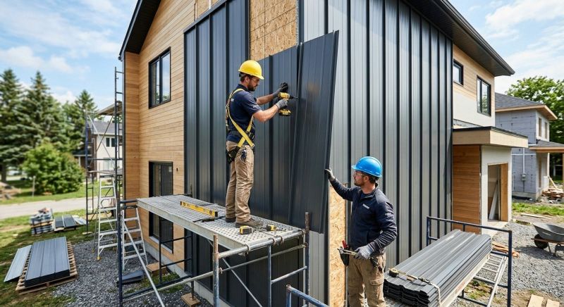 Metal Paneling Installation in Fairfield County, CT
